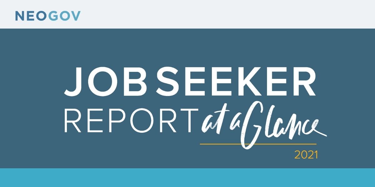 Infographic 2021 Job Seeker Report NEOGOV